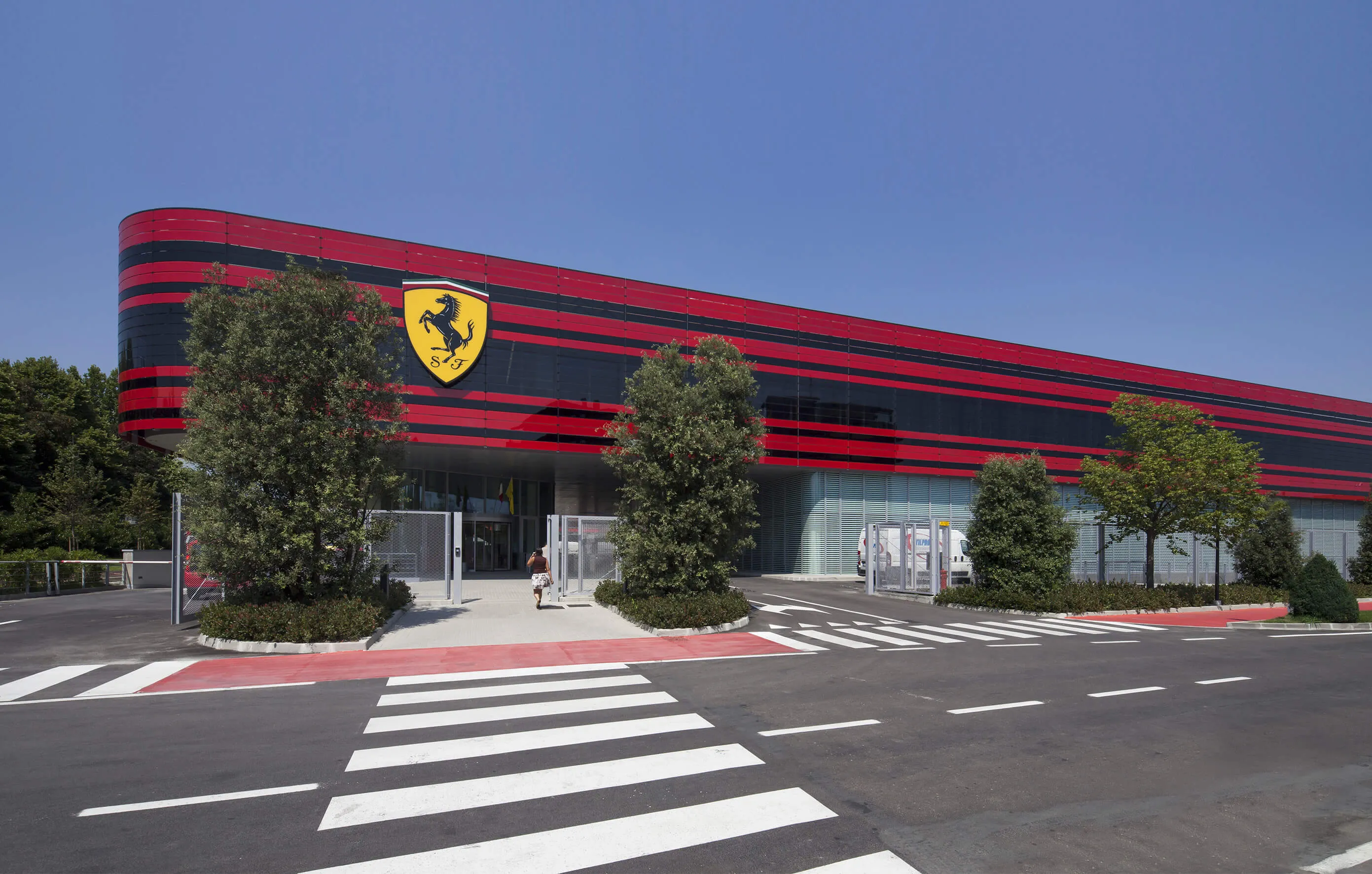 Ferrari-Hauptquartier Maranello Italien