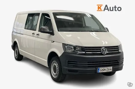 Volkswagen Transporter umpipakettiauto Pitkä 2,0 TDI 75 kW *ALV | Cruise | Vetokoukku | Lisälämmitin | Pariovet *