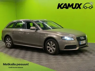 Audi A4 Avant 2,0 TDI / Juuri tullut / Jakohihna vaihdettu / Lohkolämmitin & sisäpistoke / Vakkari /